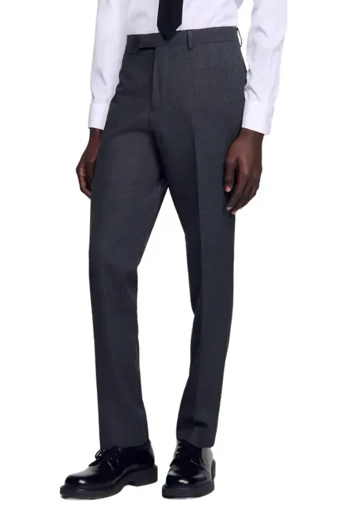 Wool Suit Trousers by SANDRO