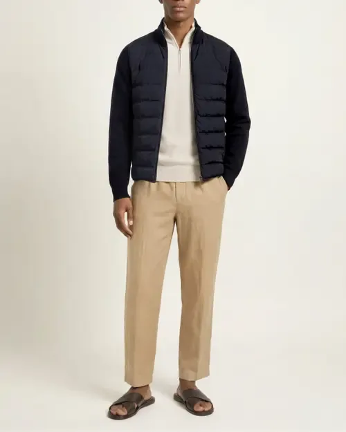 Terrence Hybrid Knit Funnel Jacket by Orlebar Brown