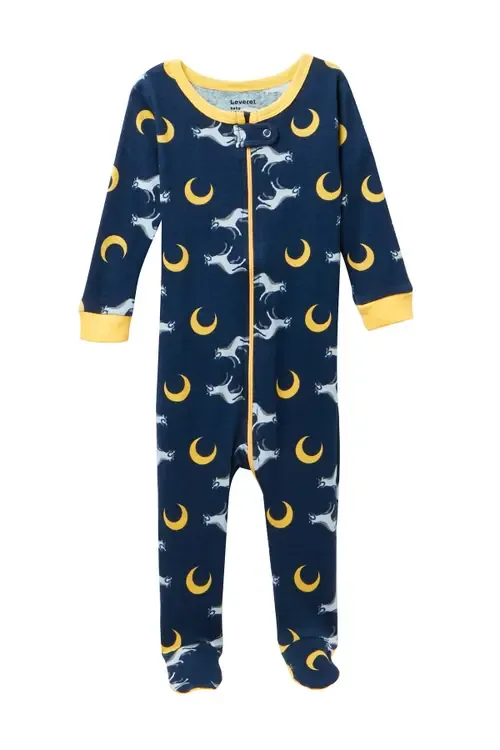 Wolf Footed Pajama Sleeper by Leveret