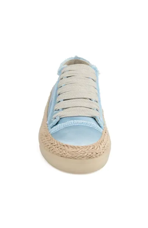 Hilda Satin Sneaker by JSlides Footwear
