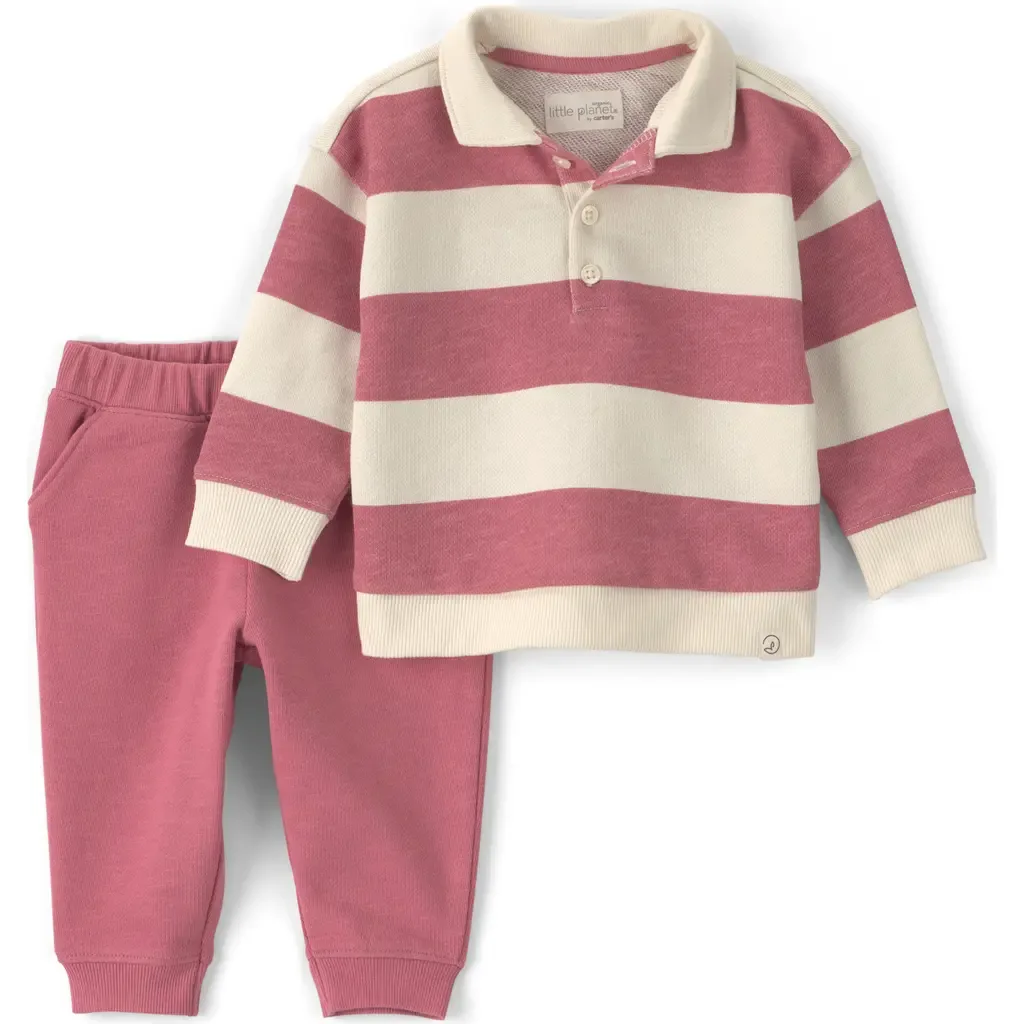 Organic Cotton 2-Piece Knit Set by Little Planet