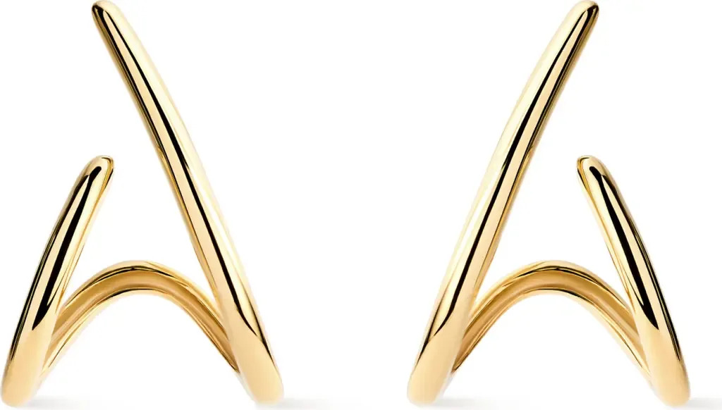 Aurora Huggie Studs