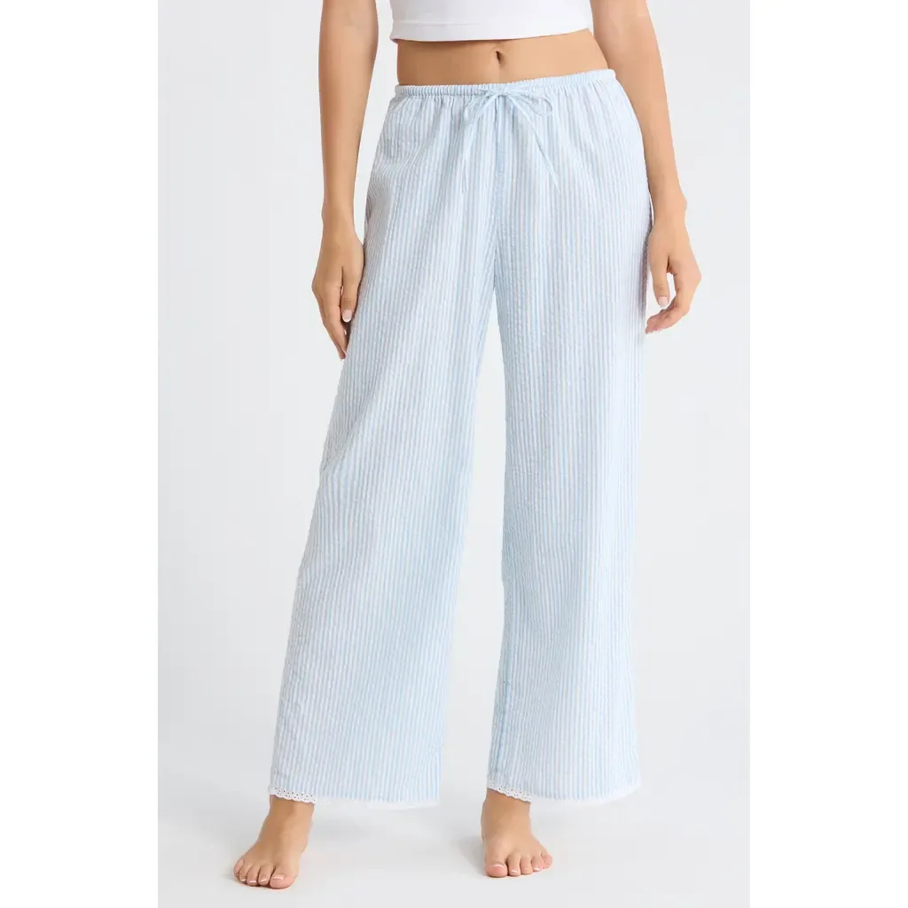 Seersucker Sleep Pants