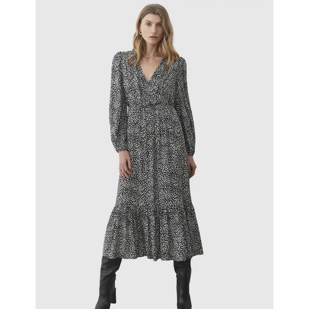 Suzie Animal Print Midi Dress