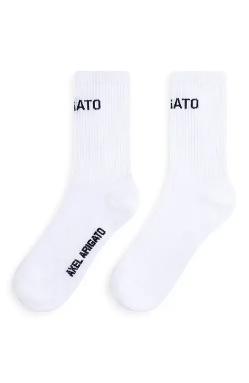 Arigato Logo Tube Socks by Axel Arigato