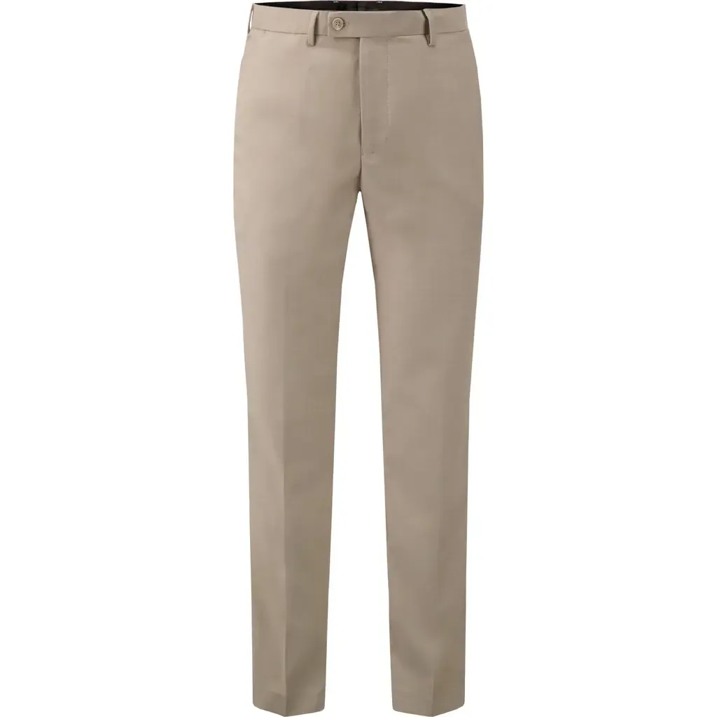 Vince Flat Front Twill Stretch Dress Pants by Victor Emmanuel