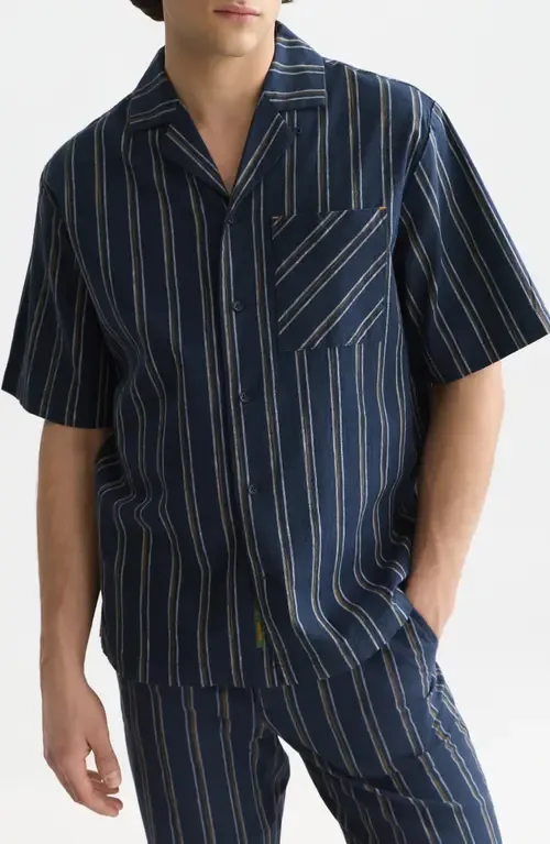 Relaxed Fit Short Sleeve Button-Up Shirt by Scotch & Soda