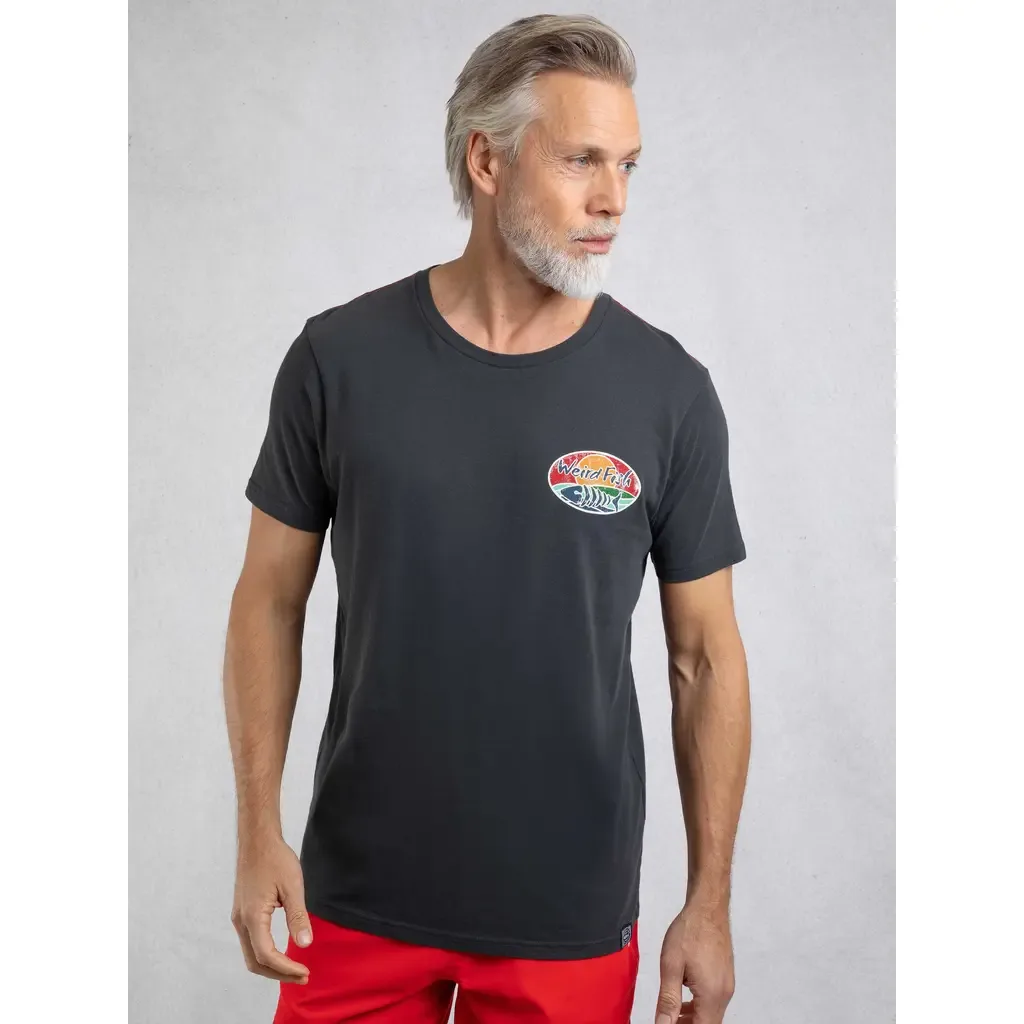 Land and Sea Back Print Graphic T-Shirt by Weird Fish