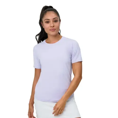 Short Sleeve UV Protection Relaxed Crew Shirt by BloqUV