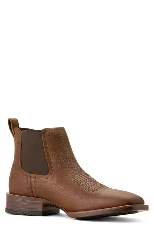 Booker Ultra Square Toe Western Chelsea Boot by Ariat