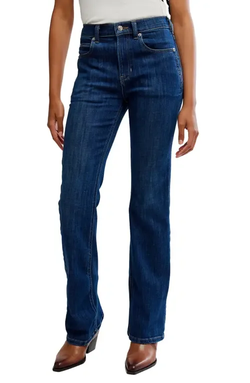 We the Free Double Knot High Waist Straight Leg Jeans by Free People