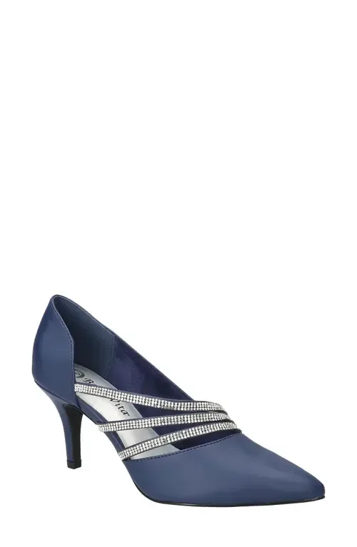 Azalea Crystal Embellished Pump by Bella Vita