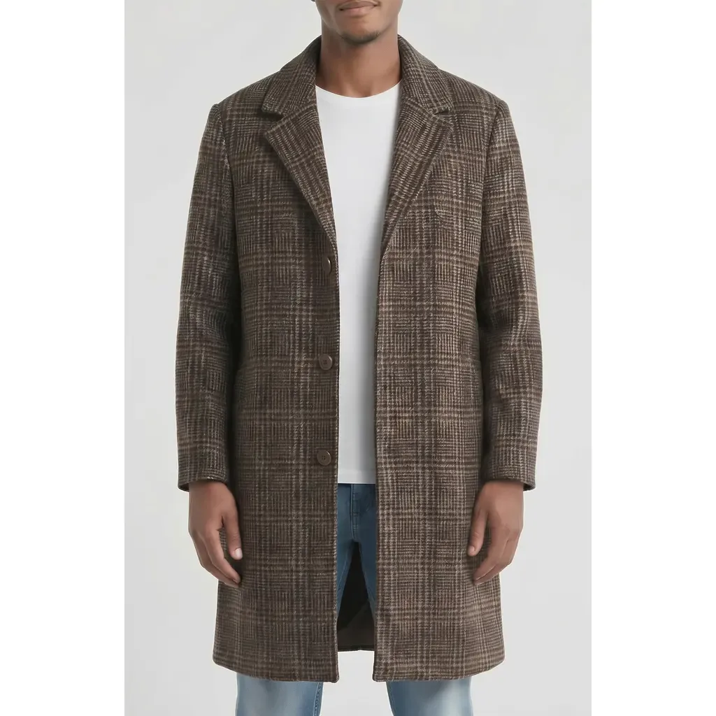 Houndstooth Topcoat by Bagatelle