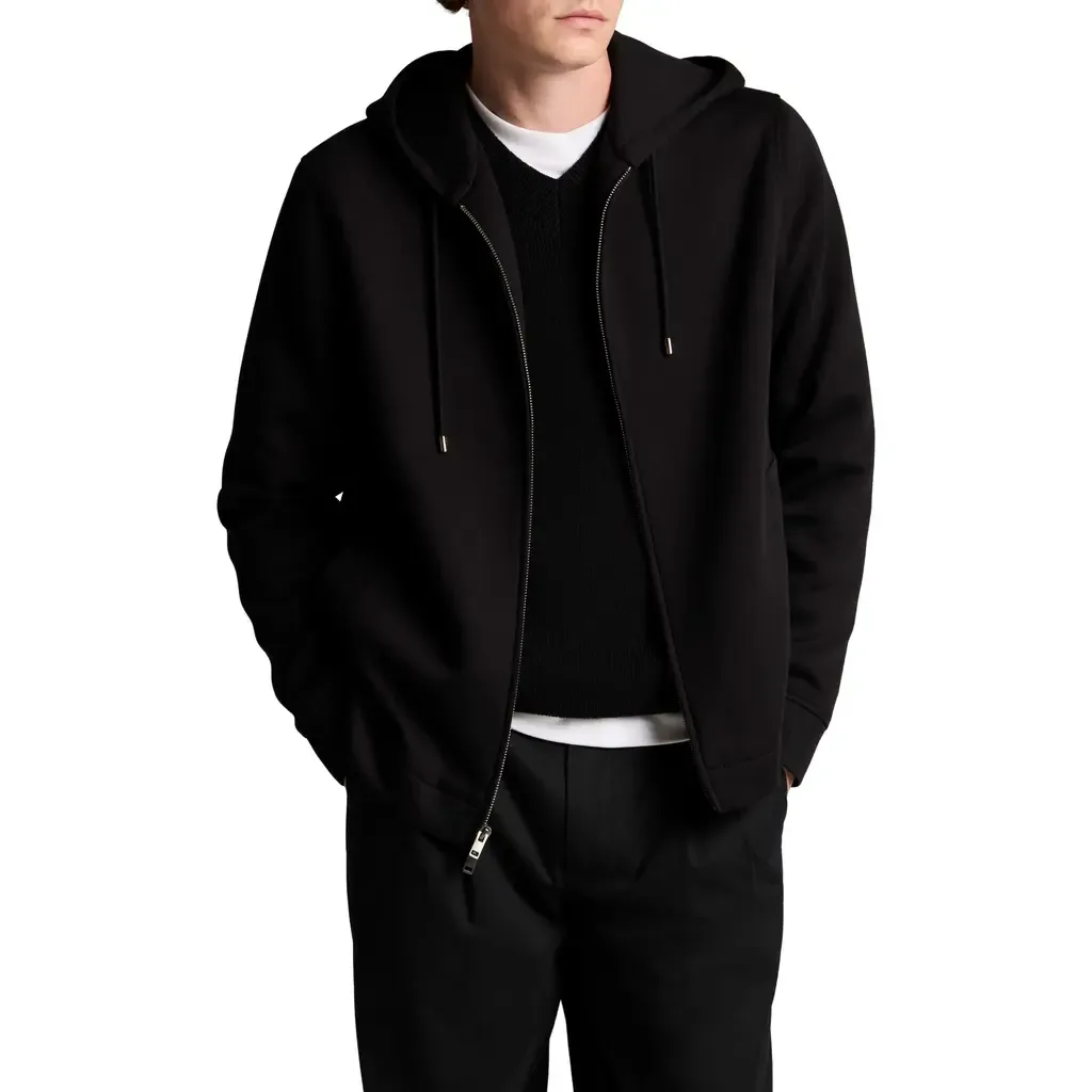 Scuba Full Zip Hoodie by Vince