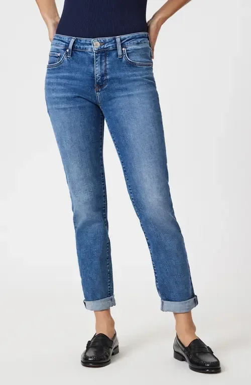 Emma Mid Rise Slim Boyfriend Jeans by Mavi Jeans
