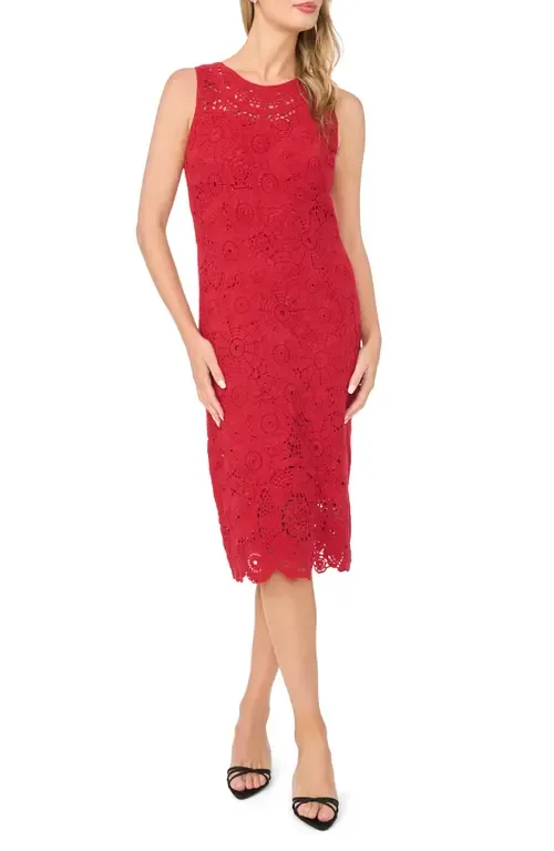Crochet Sheath Dress by halogen(r)