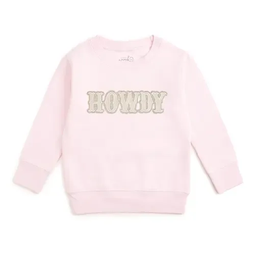 Howdy Patch Western Sweatshirt by Sweet Wink