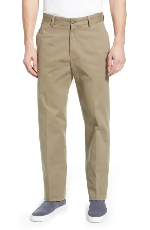 Charleston Khakis Flat Front Chino Pants by Berle