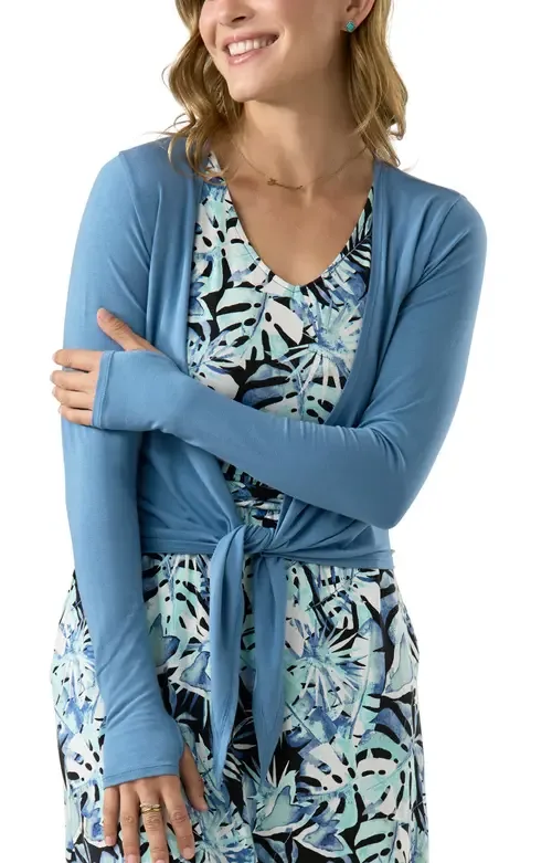 Long Sleeve Crossover Sun Wrap by UV Skinz