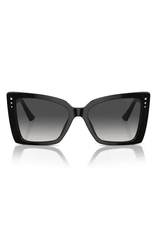 54mm Butterfly Sunglasses by Jimmy Choo
