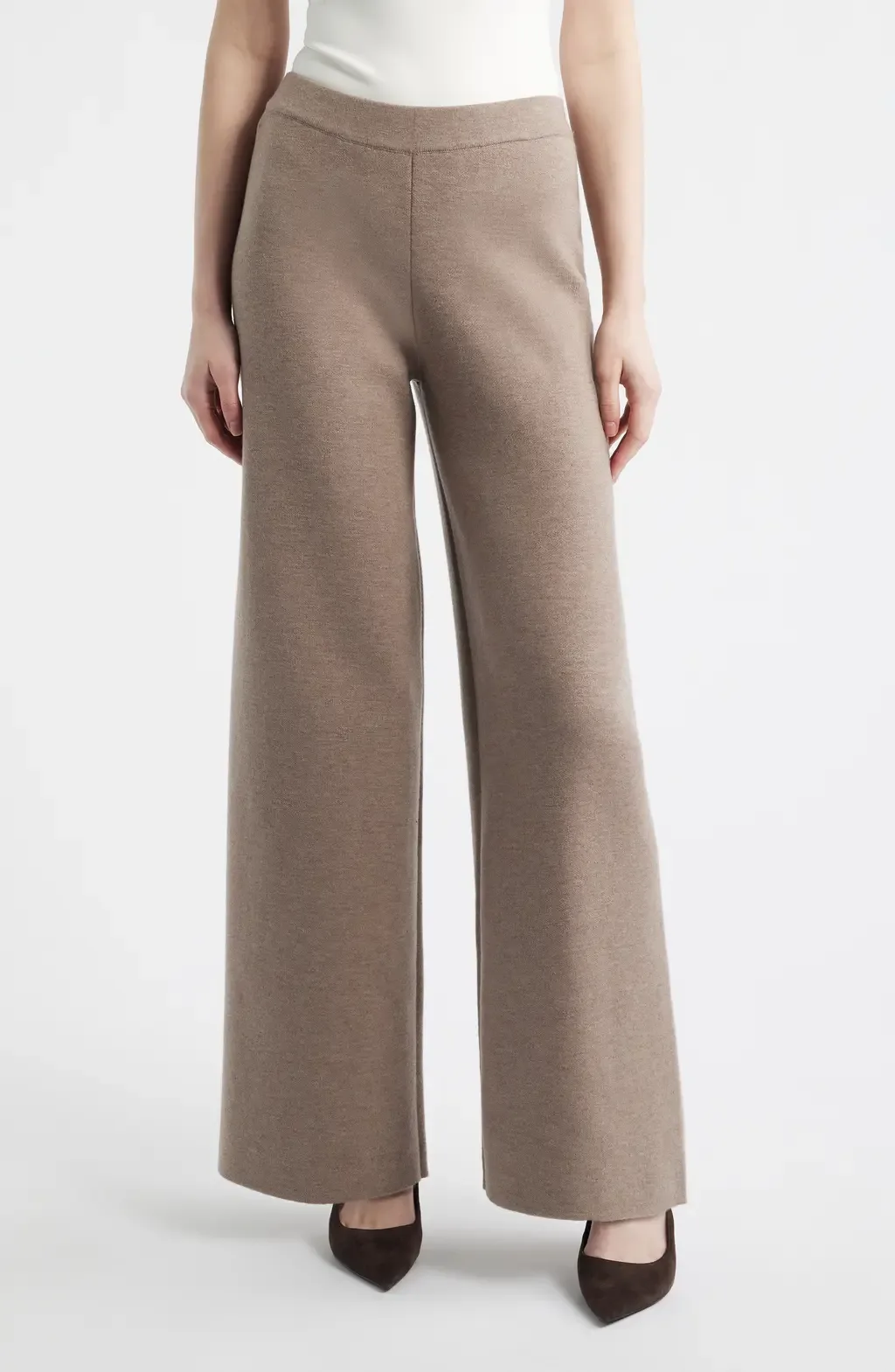 Avery Wide Leg Pull-On Pants