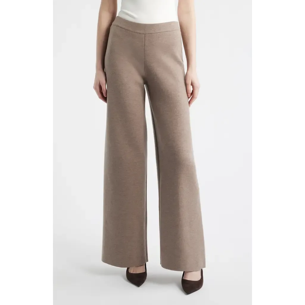 Avery Wide Leg Pull-On Pants by HOUSE OF CB