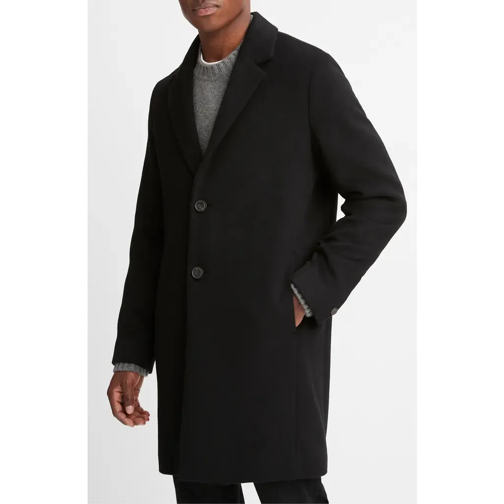 Classic Wool Blend Coat by Vince