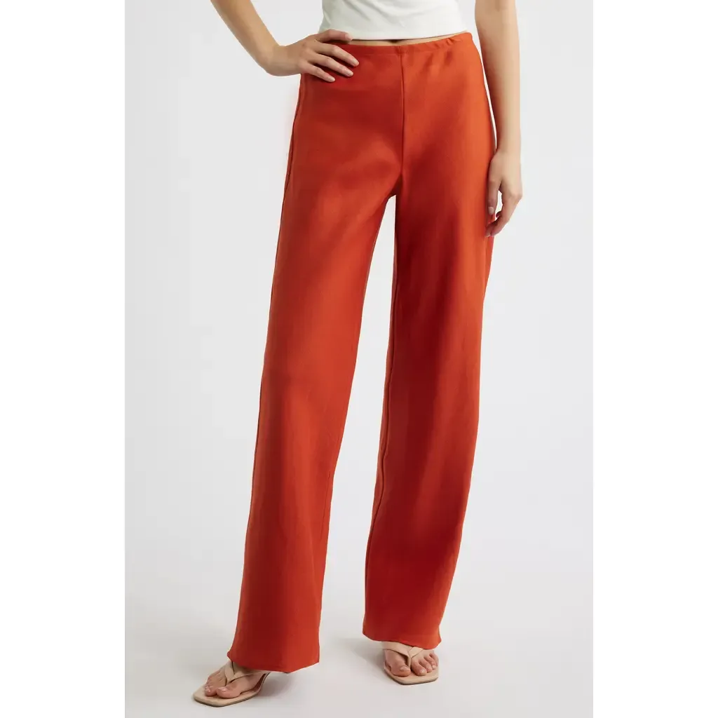 Gale High Waist Linen Pants by Reformation