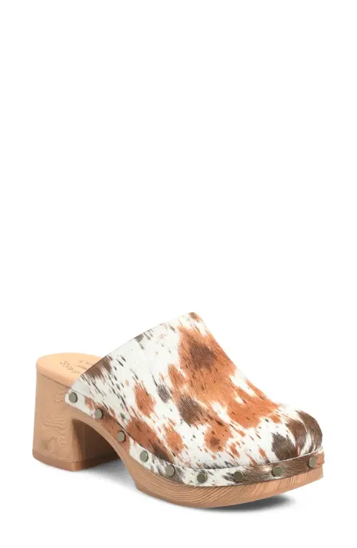 Talisa Genuine Calf Hair Clog by Kork-Ease®