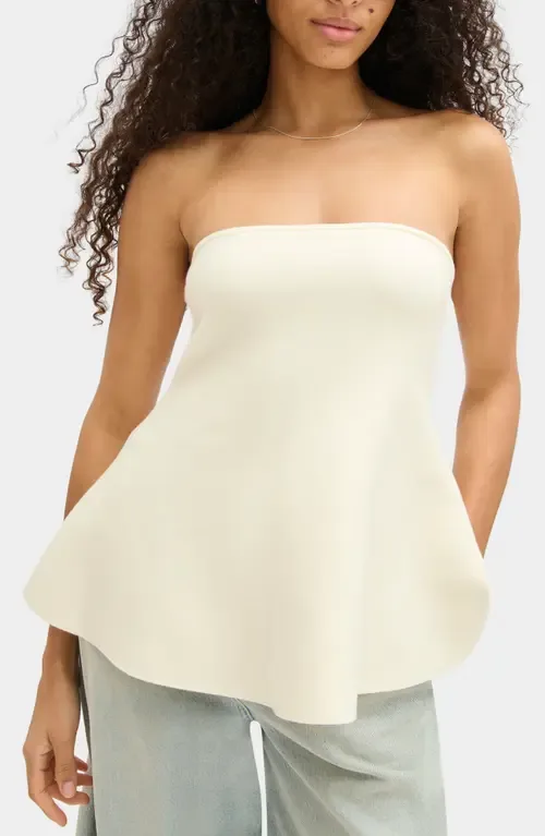 Amy Flared Strapless Top by ALIGNE