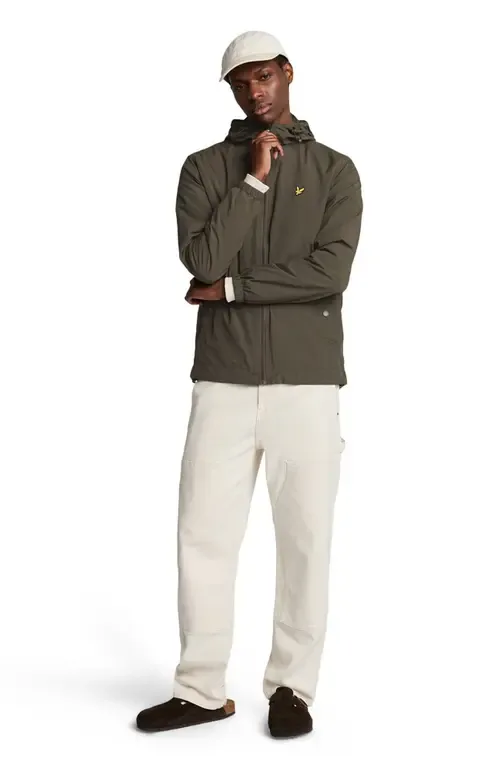 Zip Through Hooded Jacket by Lyle & Scott