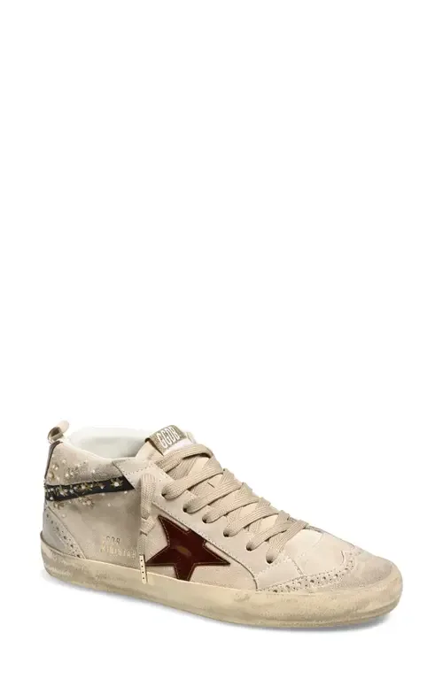 Mid Star Sneaker by Golden Goose