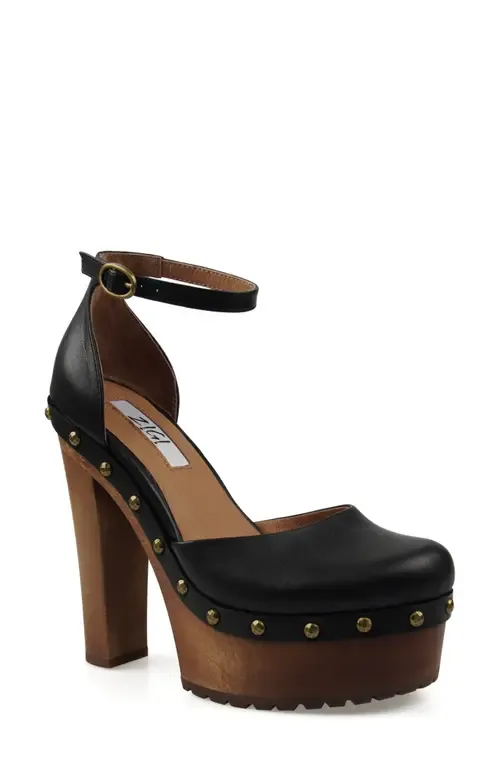 Divaa Ankle Strap Platform Pump by ZIGI