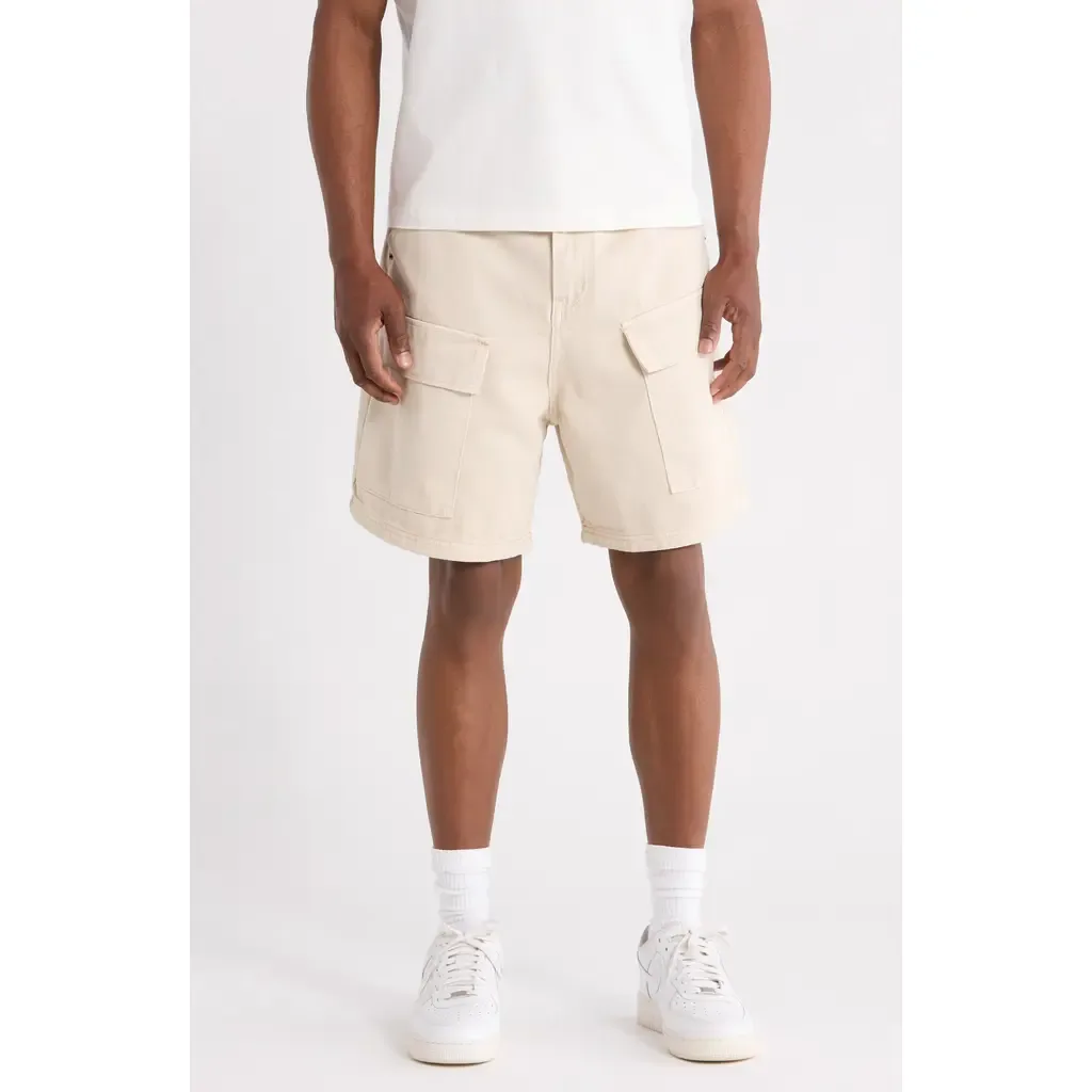 Cotton Cargo Shorts by CRIMINAL DAMAGE