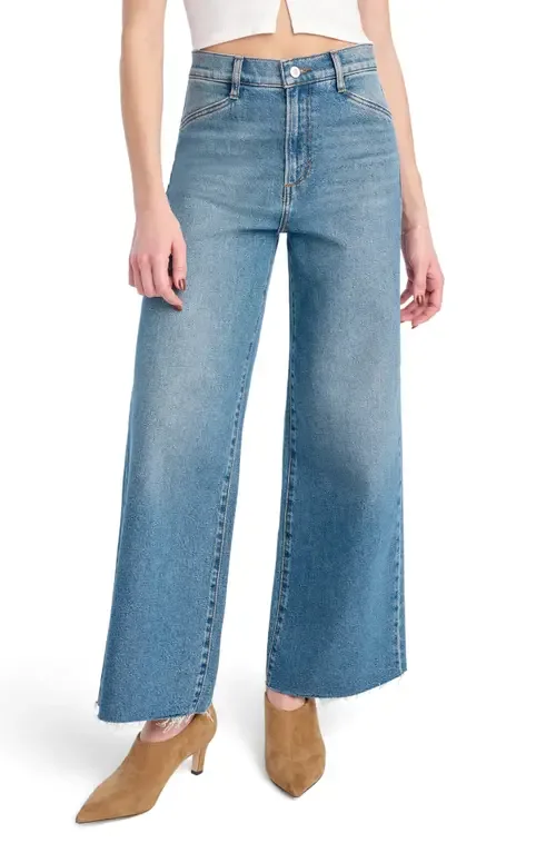The Mischa Super High Waist Wide Leg Jean by Favorite Daughter