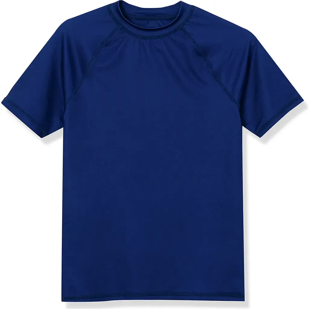 Short Sleeve UPF 50 Sun Protection Rash Guard by Lands' End