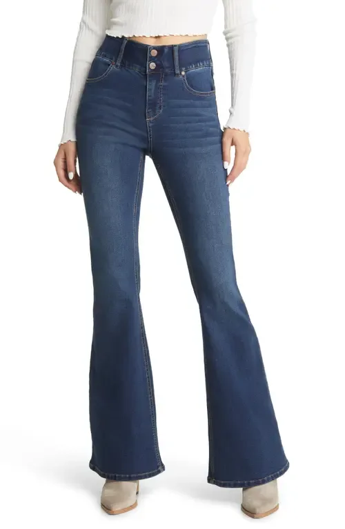 Fit & Lift High Waist Flare Jeans by 1822 Denim