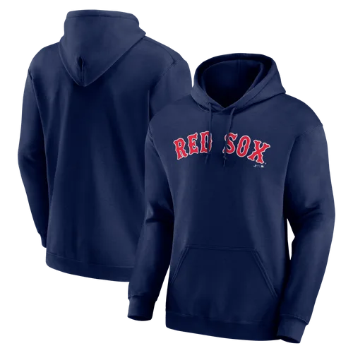 Logo Athletic Navy Boston Red Sox Wordmark Hoodie by Logo Athletic