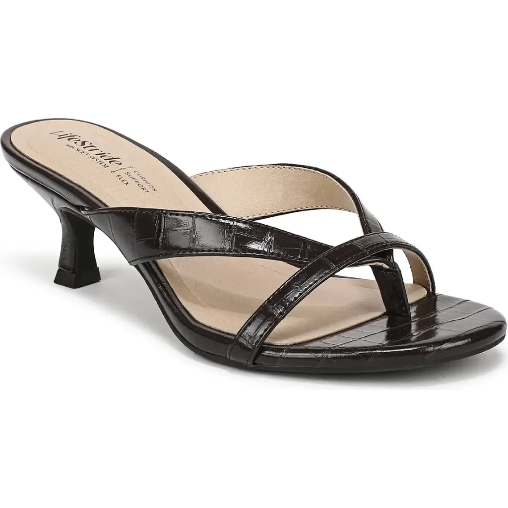 Navine Kitten Heel Flip Flop by LifeStride