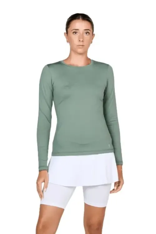 UV Colors Long Sleeve Tennis Shirt by Sofibella
