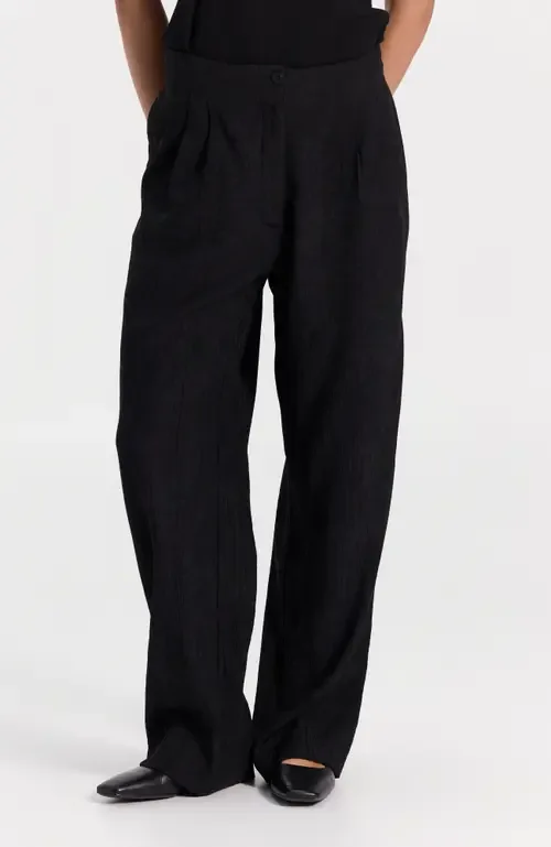 Textured Straight-Leg Pants by Ronen Chen