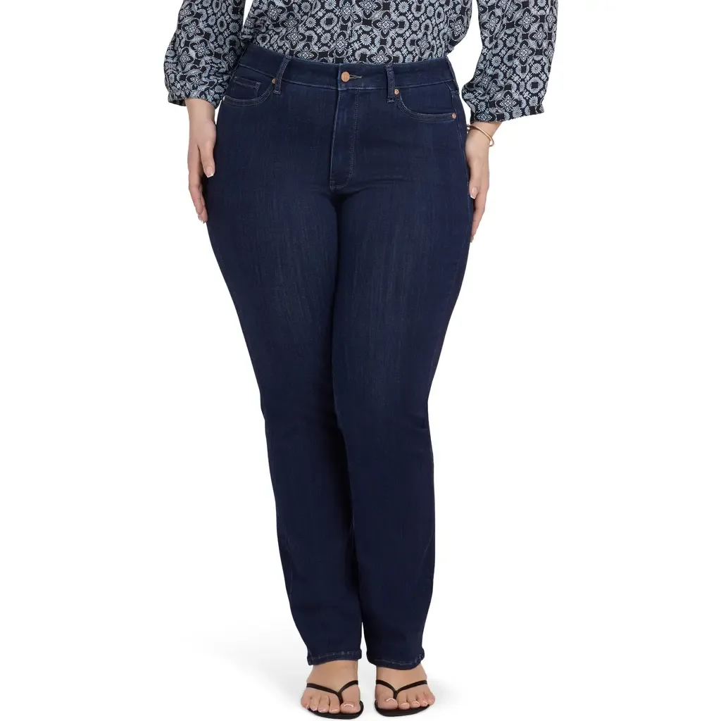 Marilyn High Waist Straight Leg Jeans