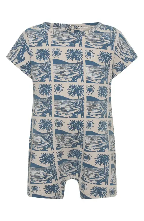 Ocean Print Romper by TINY TRIBE