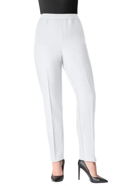 Classic Bend Over® Structured Straight Leg Pull on Pant