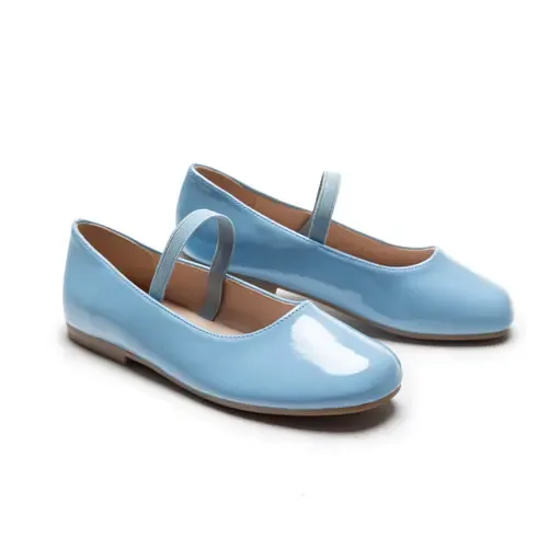 Satin Colette Flats by Tulleen