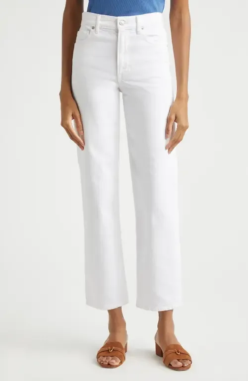 Leah Ankle Straight Leg Jeans by Veronica Beard