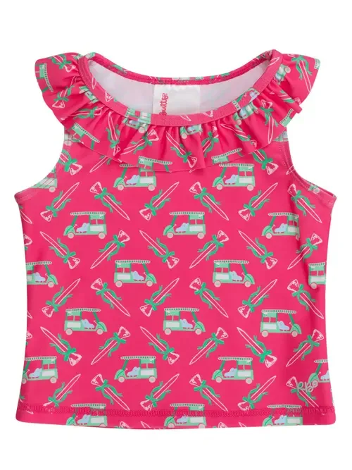 Active Ruffle Tank Top by RuffleButts