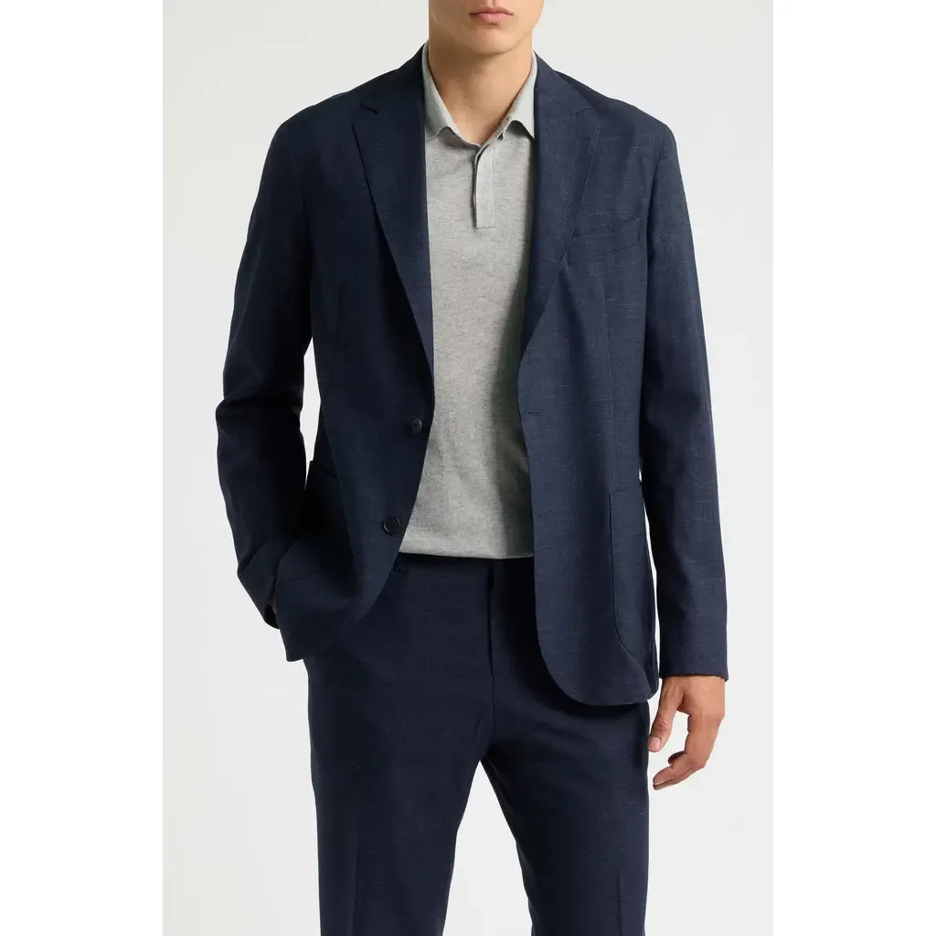 Hanry Wool and Linen Sport Coat by BOSS