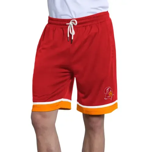 Starter Red Tampa Bay Buccaneers Throwback Power Play Mesh Shorts by STARTER