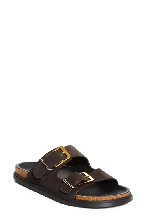 Buckle Slide Sandal by The Row